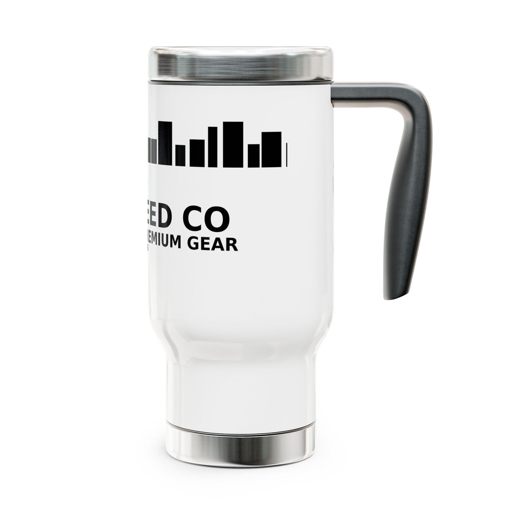 City Speed Co. 14oz Stainless Travel Mug with Handle