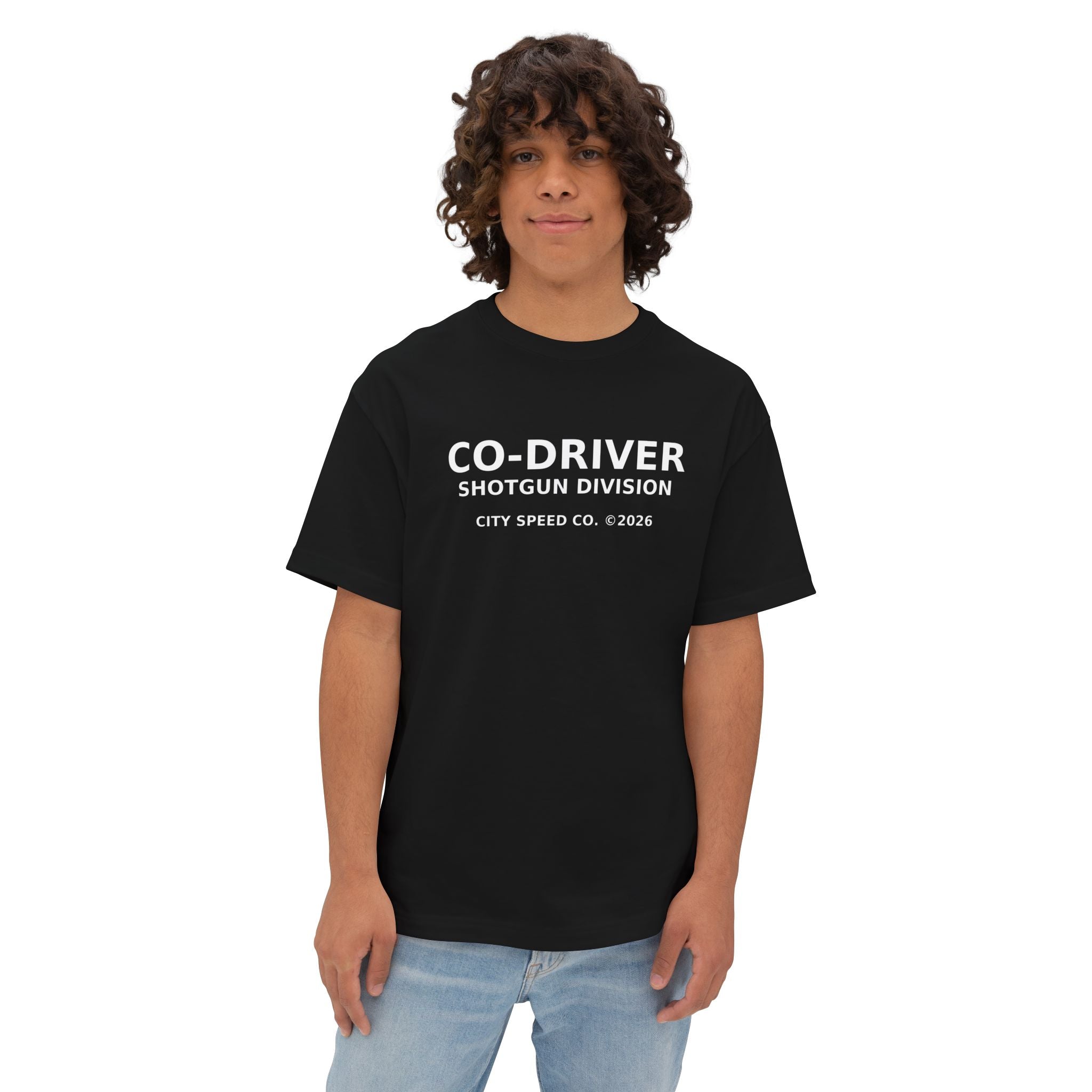 Co Driver Tee – City Speed Co, Co-Driver Collection