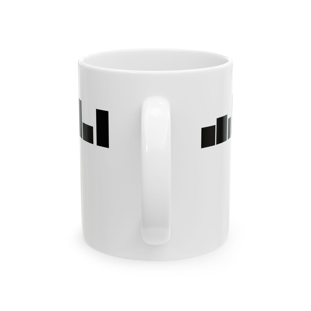 City Speed Co. Ceramic Mug — 'City Speed' Skyline Bar Graph Coffee Cup (11oz & 15oz)