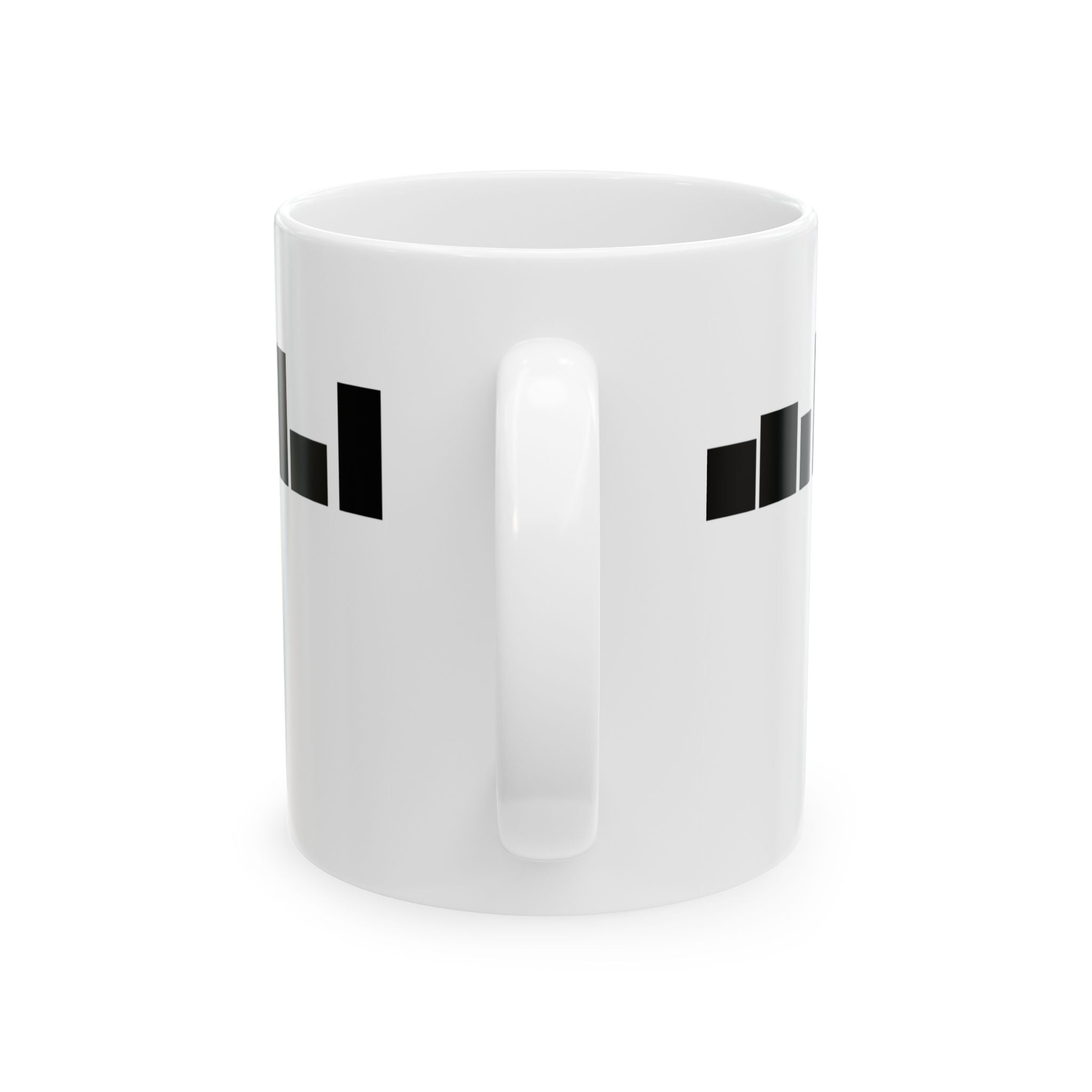 City Speed Co. Ceramic Mug — 'City Speed' Skyline Bar Graph Coffee Cup (11oz & 15oz)